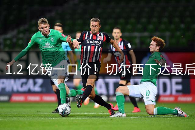 1.2 亿镑一口价！切尔西下达最后通牒，曼城面临两难抉择